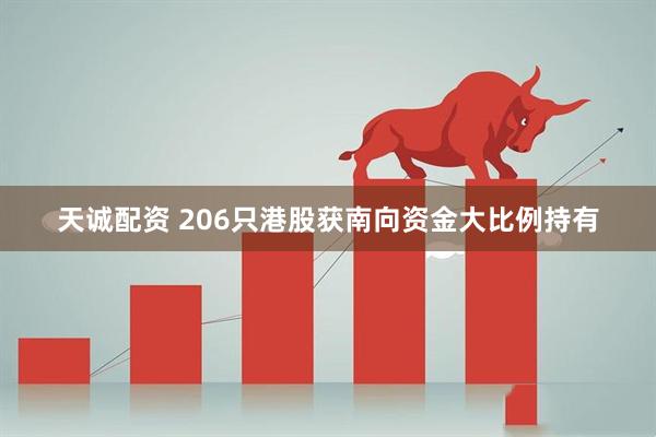 天诚配资 206只港股获南向资金大比例持有